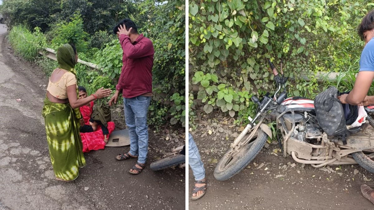 MP Road Accident: 'गड्ढों का शहर बना बुरहानपुर, बाइक से गिरी मासूम के ऊपर से गुजरा ट्रक; मौके पर हुई दर्दनाक मौत