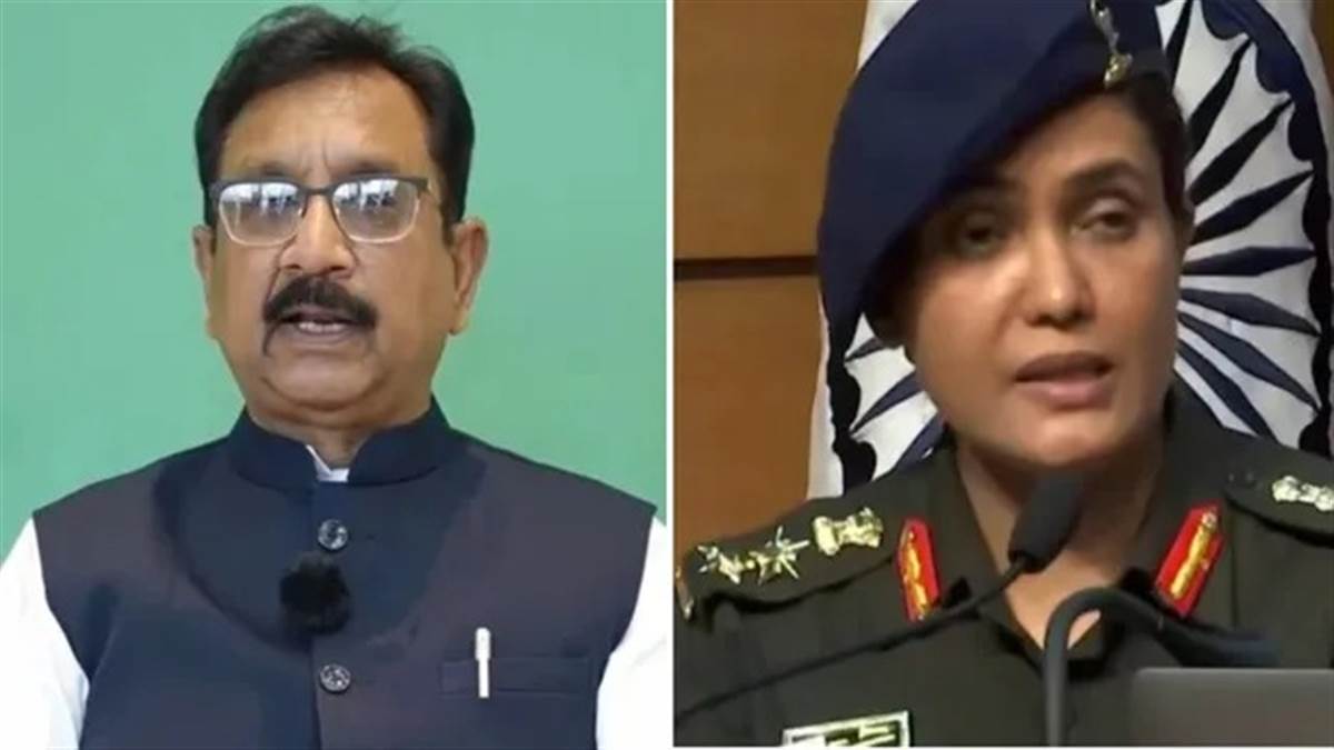 कर्नल सोफिया कुरैशी पर विवादित टिप्पणी मामला: विजय शाह के खिलाफ केस चलाने की मंजूरी नहीं देगी एमपी सरकार