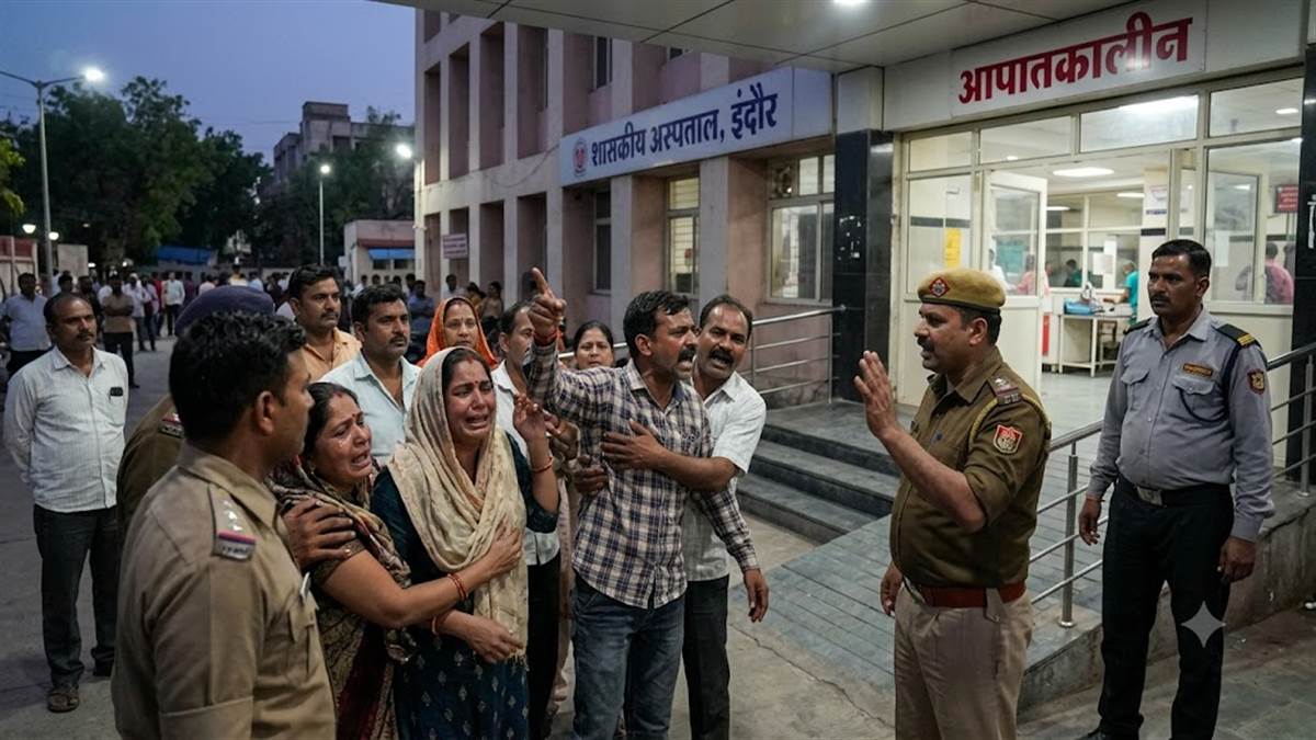 इंदौर के सुपर स्पेशियलिटी अस्पताल में बुजुर्ग महिला का निधन, स्वजन ने हंगामा कर की तोड़फोड़