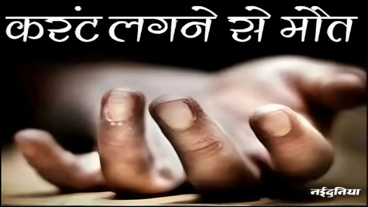 MP में दुर्गा पंडाल की सजावट के खंबे से फैला करंट, दो बच्चों की मौत