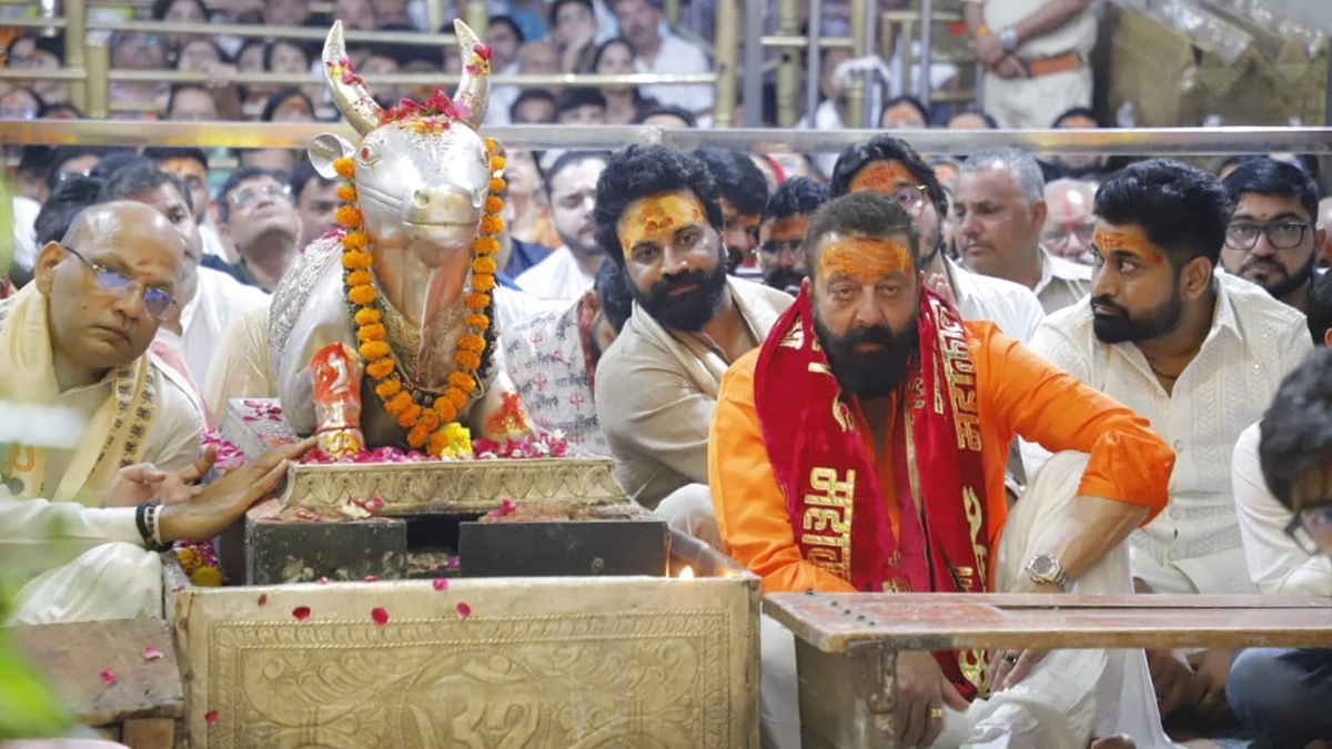 महाकाल के दर पर पहुंचे संजय दत्त, बोले- 'मैं इतने सालों से आने की कोशिश कर रहा था, आज बुलावा आया'