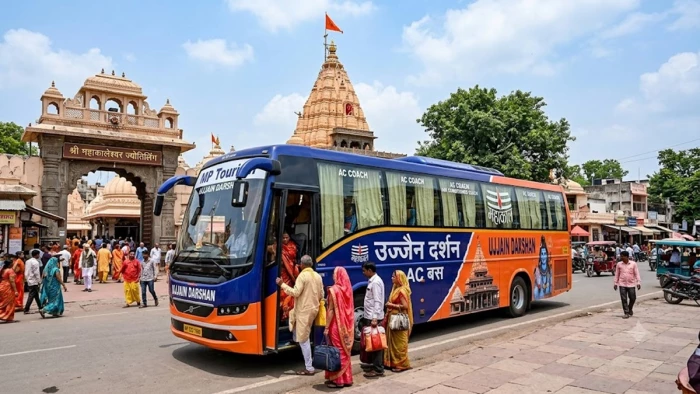 श्रद्धालुओं को उज्जैन दर्शन कराएंगी 20 एसी बसें, अक्टूबर से होंगी शुरू; मोबाइल एप से मिलेगा टिकट