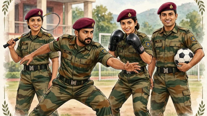 CRPF में स्पोर्ट्स कोटा से भर्ती, बिना लिखित परीक्षा के खिलाड़ी बनेंगे जवान, इन 22 खेलों के खिलाड़ियों को मिलेगा मौका