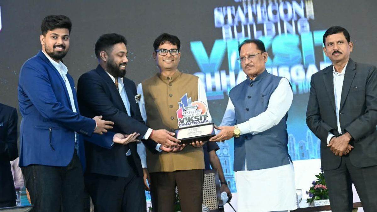 '2047 तक प्रदेश की अर्थव्यवस्था को 75 लाख करोड़ तक पहुंचाना लक्ष्य', क्रेडाई कार्यक्रम में बोले सीएम साय