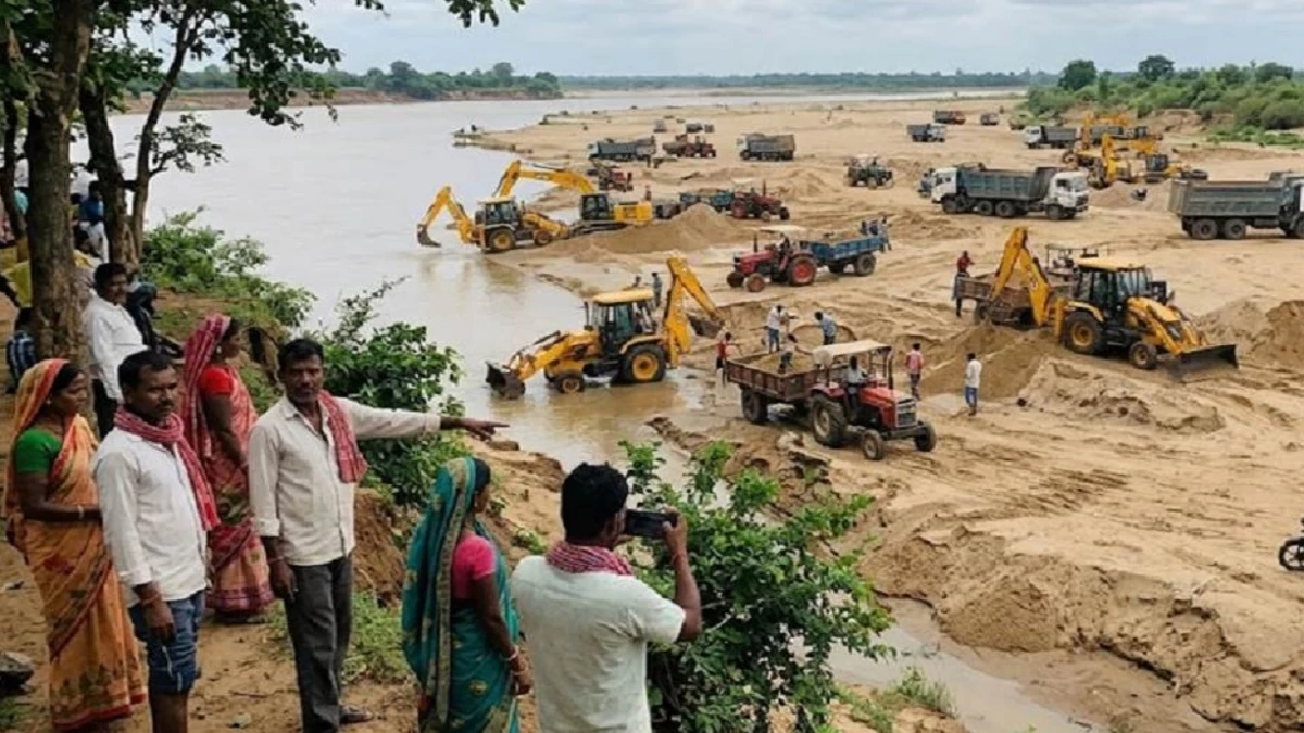 रायपुर में बिना सीमांकन रेत खदानों का रिनिवल, सिंडीकेट की मनमानी से दोगुनी कीमत पर बिक्री