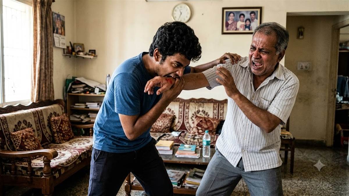उज्जैन में विवाद के बाद दांतों से काटकर पिता की उंगली अलग कर दी, पुलिस को शिकायत की तो कुएं में कूदकर दे दी जान