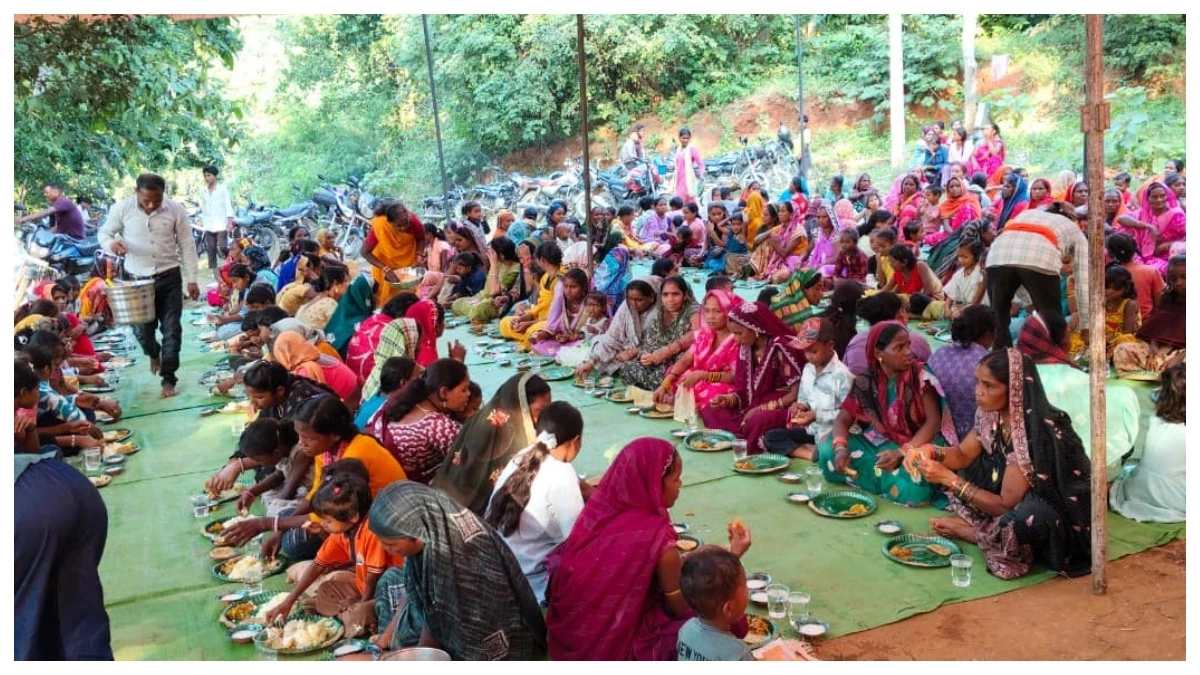 छत्तीसगढ़ में अनोखा जश्न... नवजात हाथी के जन्म पर सात गांवों के ग्रामीणों ने मनाई 'छठी', डेढ़ हजार लोगों ने खाया भंडारा