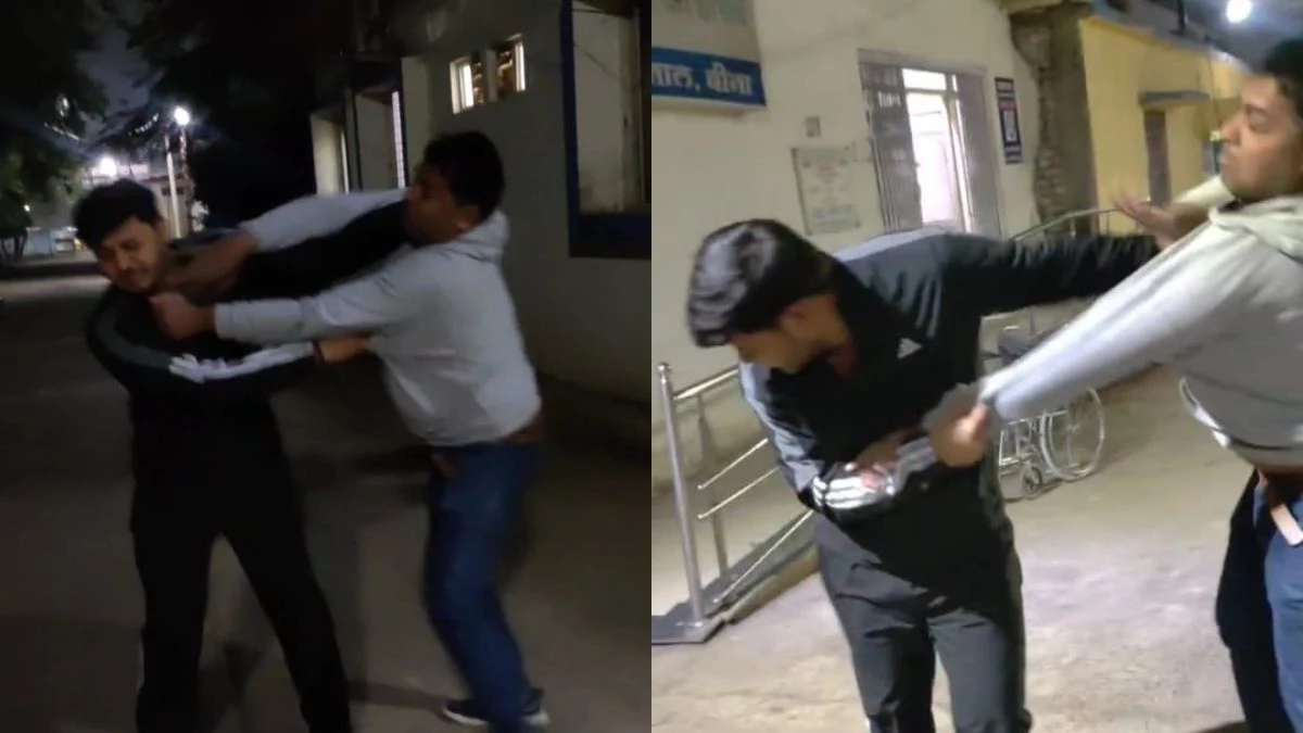 बीना सिविल अस्पताल में हंगामा: ड्यूटी डॉक्टर ने मरीज अटेंडर पर थूका, फिर मारे थप्पड़
