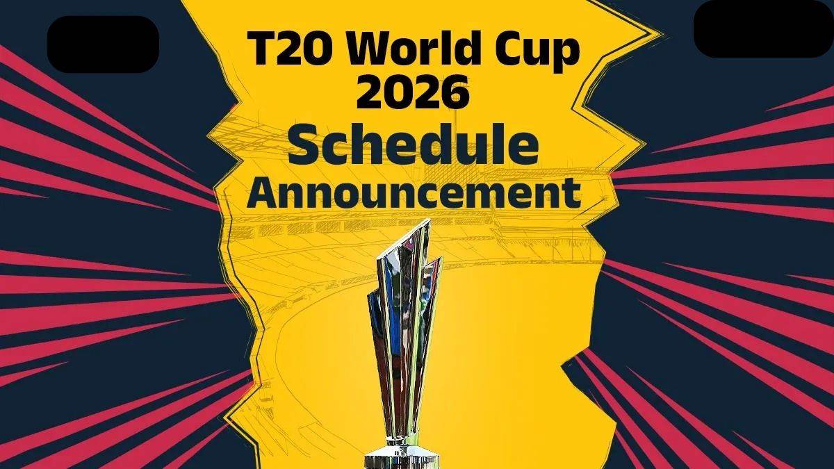 T20 World Cup 2026: टी20 वर्ल्ड कप का शेड्यूल जारी, भारत-पाक मुकाबले पर सभी की नजरें, 7 फरवरी से शुरू होगा रोमांच