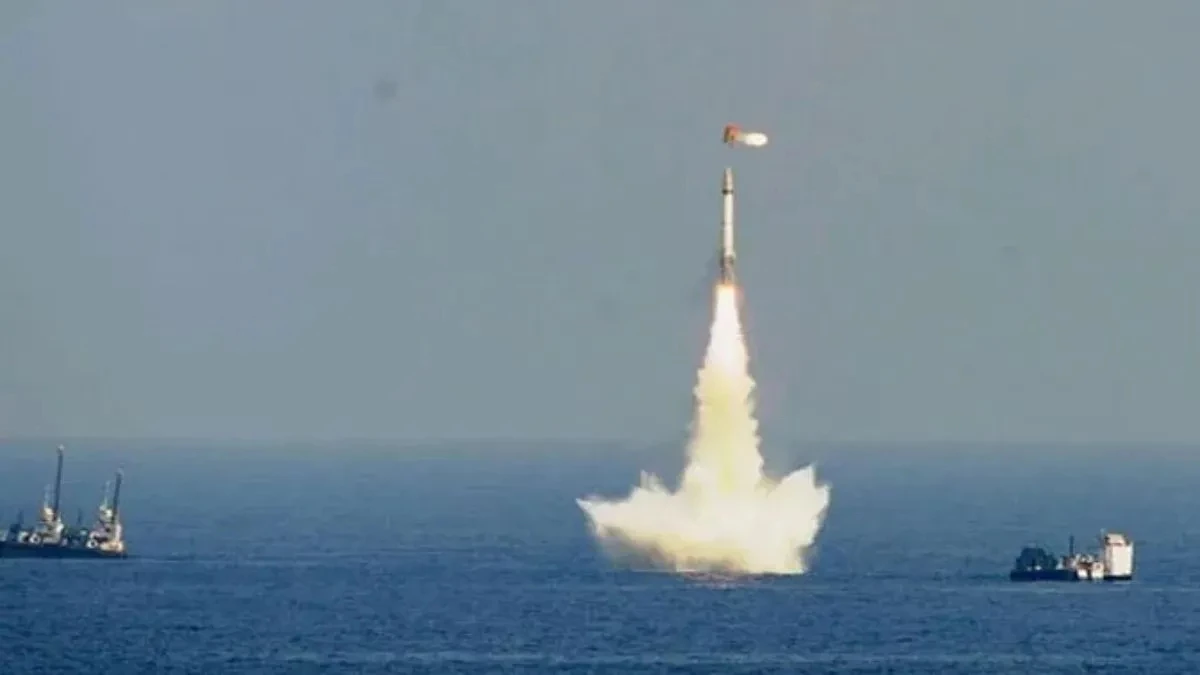 भारत ने किया  K-4 बैलिस्टिक मिसाइल का परीक्षण, न्यूक्लियर ट्रायड को मिली मजबूती