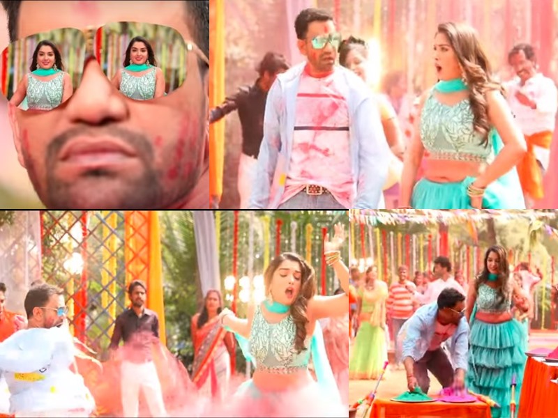 Bhojpuri Holi Song 2020: नए गाने में दिखी निरहुआ और आम्रपाली दुबे की कमाल की केमिस्ट्री - Bhojpuri Holi Song 2020: Nirahua and Aamrapali Dubey in latest Holi song Rang Dalba T Bhojpuri Holi Song 2020: नए गाने में दिखी निरहुआ और आम्रपाली दुबे की कमाल की केमिस्ट्री - Bhojpuri Holi Song 2020: Nirahua and Aamrapali Dubey in latest Holi song Rang Dalba T