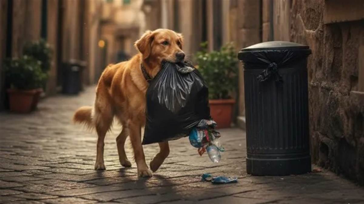 टैक्स बचाने का 'कुत्ता' तरीका... पालतू जानवर से सड़क पर फिंकवाया कचरा, मालिक को लगा लाखों का जुर्माना