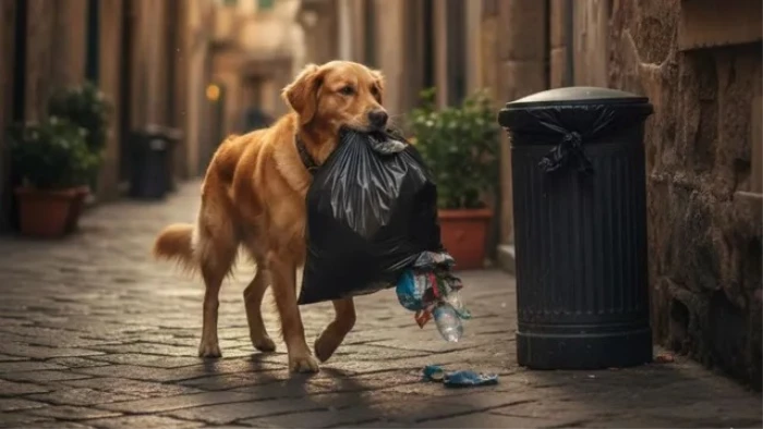 टैक्स बचाने का 'कुत्ता' तरीका... पालतू जानवर से सड़क पर फिंकवाया कचरा, मालिक को लगा लाखों का जुर्माना
