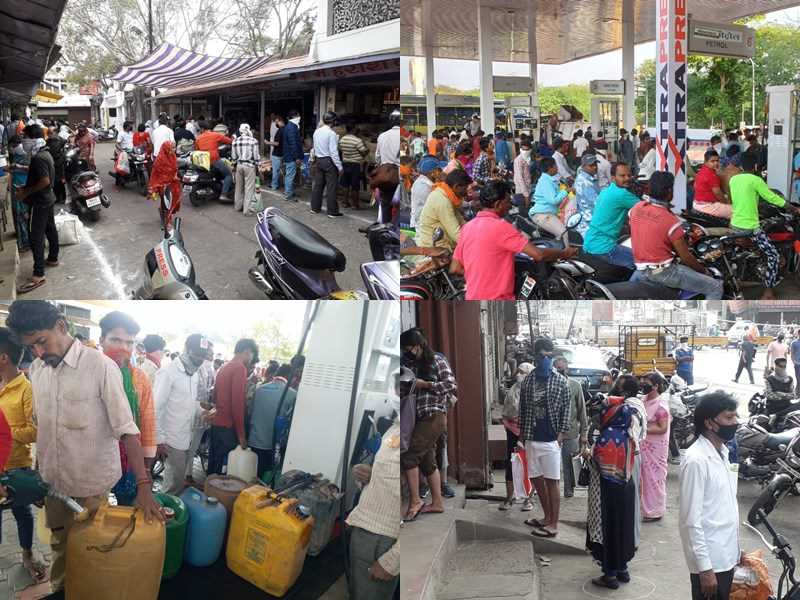 Madhya Pradesh News Live Updates : कर्फ्यू और लॉकडाउन में छूट मिलते ही बाजारों में उमड़ी भीड़