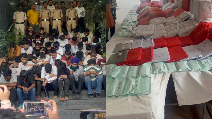 रायपुर में 'इंटरनेशनल कॉल सेंटर' का भंडाफोड़, अमेरिका के नागरिकों को लूटने वाले 42 ठग गिरफ्तार; चीन और गुजरात से जुड़े तार