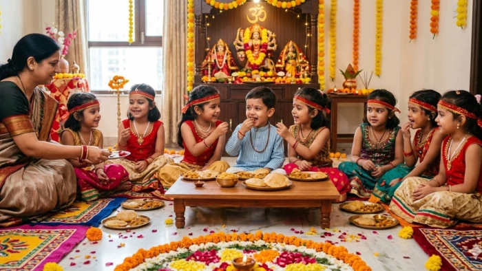 Kanya Pujan 2026: कन्या पूजन में क्यों बिठाया जाता है एक 'भैरव'? जानें बालक के बिना क्यों अधूरी है पूजा