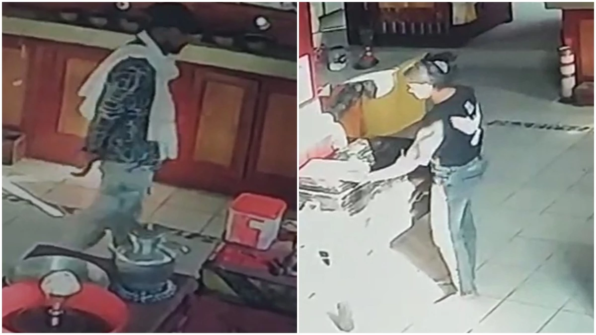 Ambikapur News: Young woman who went to visit Buddhist temple in Mainpat, video viral