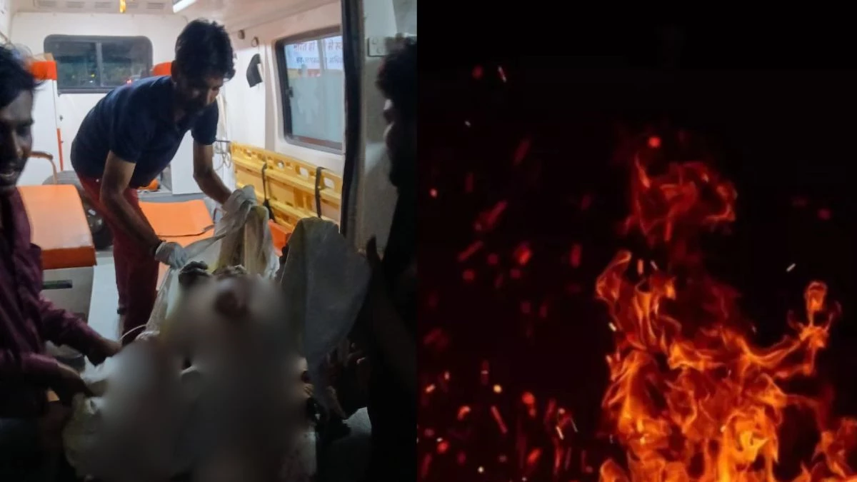 LPG leaks in Dewas, 3 people scorched in fire, two are in critical condition