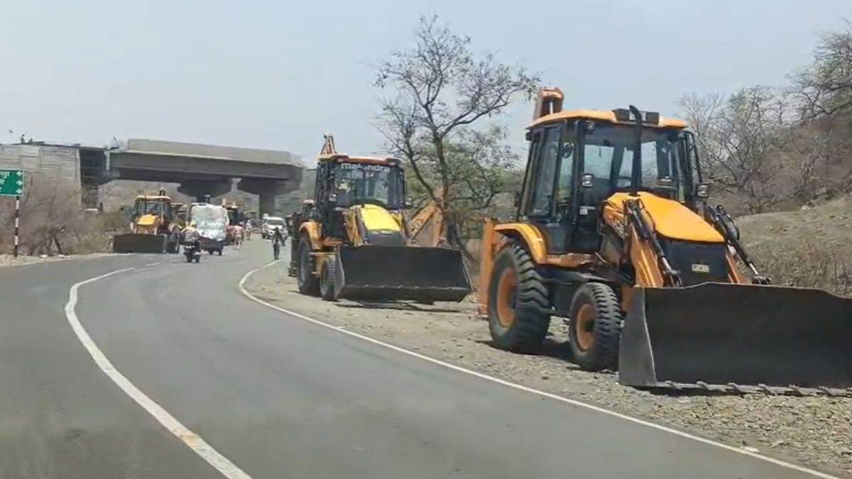 बुरहानपुर के नेपानगर में अतिक्रमण हटाने गई टीम पर पथराव, JCB ऑपरेटर समेत 4 लोग गंभीर रूप से घायल