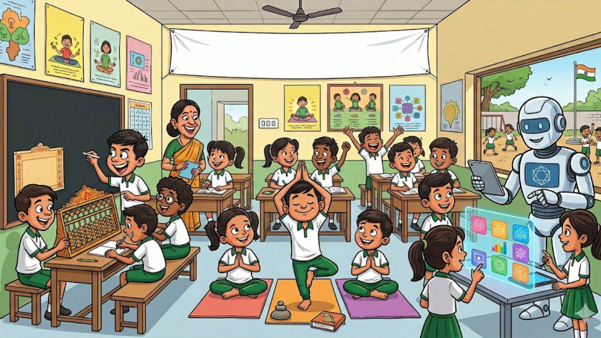 छत्तीसगढ़ के सरकारी स्कूलों में होंगे कई बदलाव, अनिवार्य होगा मंत्रोच्चार, योग और वैदिक गणित से लेकर एआई तक शामिल