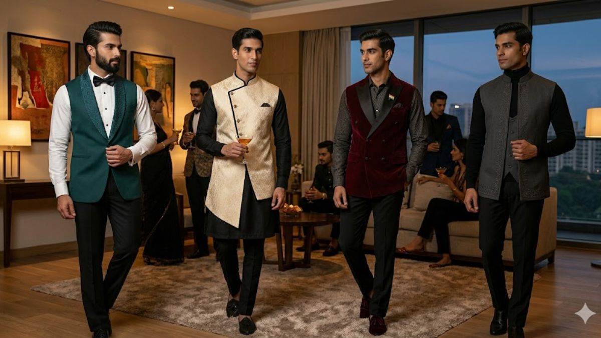 Men Fashion Trends: गर्मियों की शादियों में ट्रेंड बनी हाफ कोटी... स्टाइल, आराम और कस्टम डिजाइन यूथ का नया स्टेटमेंट