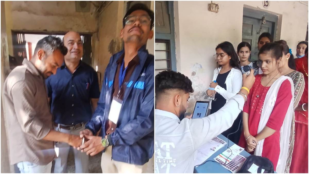 एमपीपीएससी परीक्षा : सेंटर में एंट्री से पहले परीक्षार्थियों से उतरवाए टॉप्स, कलावा भी काटे