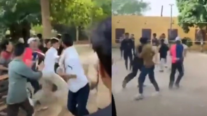 ग्वालियर में छात्रों के दो गुटों में जमकर मारपीट, सोशल मीडिया पर वायरल हुआ लेडीज पार्क का वीडियो