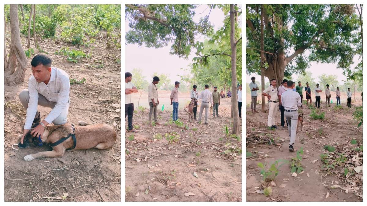 रायगढ़ के जंगल में युवक की संदिग्ध लाश; ट्रेकर डॉग 'रूबी' ने दो आरोपियों पर झपट्टा मारकर खोला कत्ल का राज
