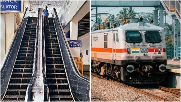 भोपाल रेलवे स्टेशन पर यात्री परेशान, 14 रुपये की पानी की बॉटल मिल रही 20 में; एस्कलेटर भी रहते हैं बंद