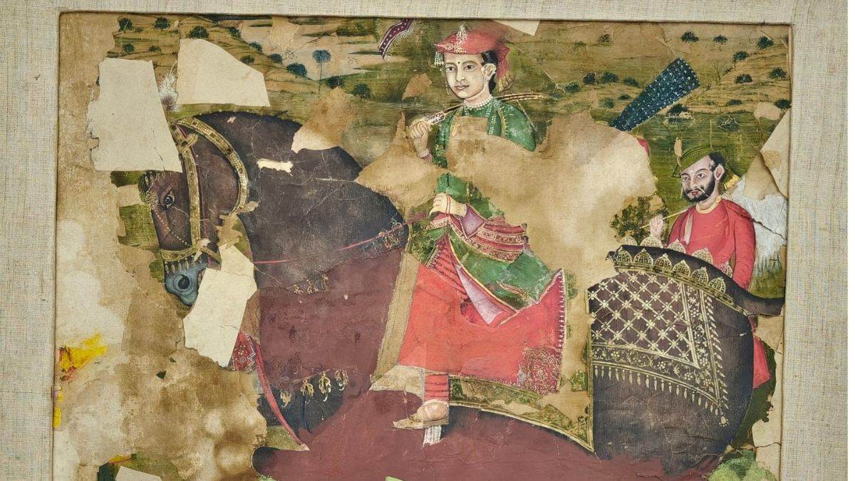 दतिया में मिला रानी लक्ष्मीबाई का ऐतिहासिक 175 साल पुराना जीवित अवस्था का चित्र, कुलदेवी की पूजा के लिए जाती दिखीं