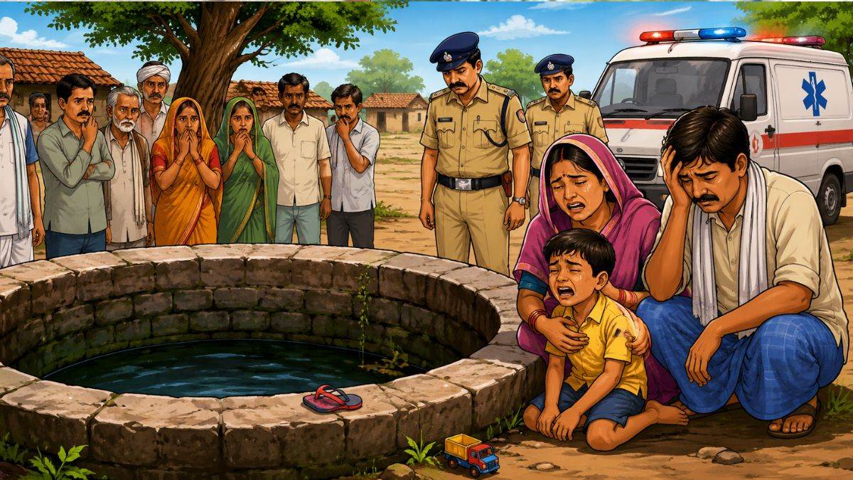 शहडोल में कुएं में डूबने से छह वर्षीय मासूम की मौत, गांव में पसरा मातम