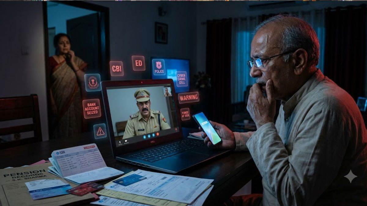 देश का सबसे लंबा डिजिटल अरेस्ट: भोपाल में ED और सुप्रीम कोर्ट का डर दिखाकर बुजुर्ग दंपती 97 दिन तक कैद, 22 लाख रुपये ठगे