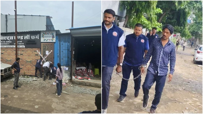 इंदौर में गुंडे मुख्तियार शेख ने करोड़ों की दुकानों पर जमाया था कब्जा, क्राइम ब्रांच ने छह पर जड़े ताले