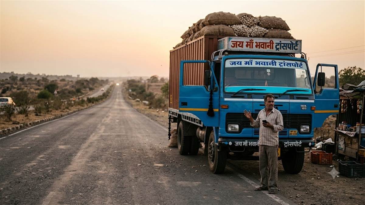 मंदसौर में व्यापारी के साथ धोखाधड़ी, 136 क्विटंल लहसुन लेकर निकला ट्रक गायब, नंबर भी फर्जी
