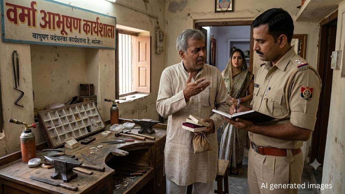 35 साल पुराना भरोसा टूटा, 80 ग्राम सोना लेकर चंपत हुआ गहने बनाने वाला कारीगर