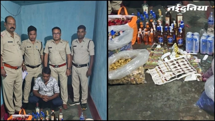 एमपी में शराबकांड के बाद छत्तीसगढ़ में अलर्ट, आबकारी टीम ने सूरजपुर में की छापेमारी, पकड़ी नकली शराब