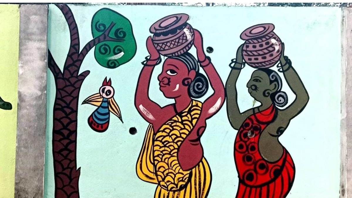 बैगा रिसार्ट में गोंड चित्रकारी, पर्यटकों को करेंगे आकर्षित, पर्यटकों के लिए खुशखबरी एक नवंबर से खुलेगा एटीआर