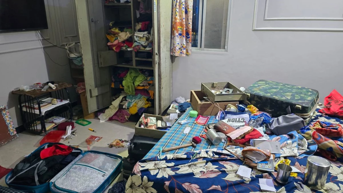 रतलाम में चोरी की बड़ी वारदात, घर के बाहर लगी जाली से चढ़े 4 चोर, घर में शराब पी और फिर जेवर-कैश ले उड़े