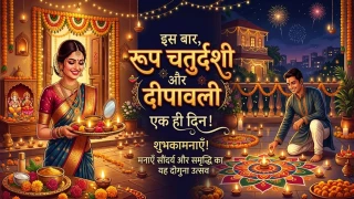 Diwal 2026: इस बार रूप चतुर्दशी और दीपावली एक ही दिन, दो दिन पहले मनेगी धनतेरस