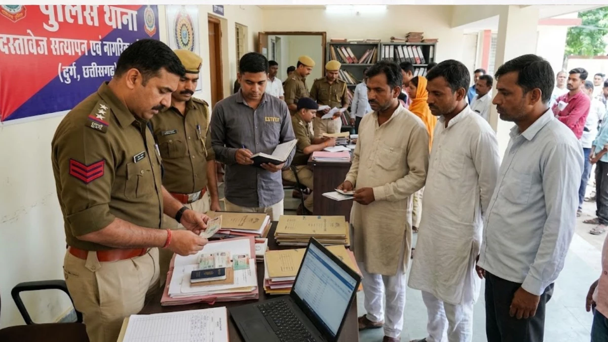 बांग्लादेशी रीना अख्तर की गिरफ्तारी के बाद अलर्ट पर दुर्ग पुलिस, 250 लोगों के दस्तावेजों और पहचान का हो रहा सत्यापन