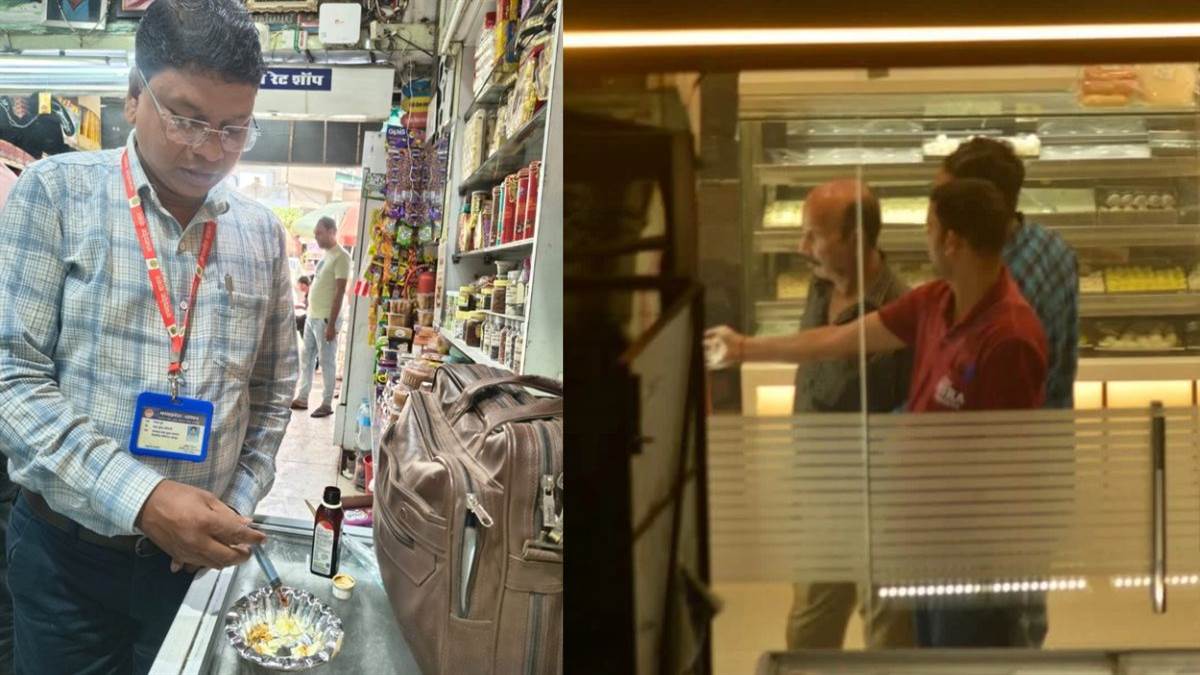 जबलपुर के बड़कुल स्वीट्स समेत छह दुकानों से सैंपल लिए, खोवे की सोडियम से जांच कर भेजे भोपाल
