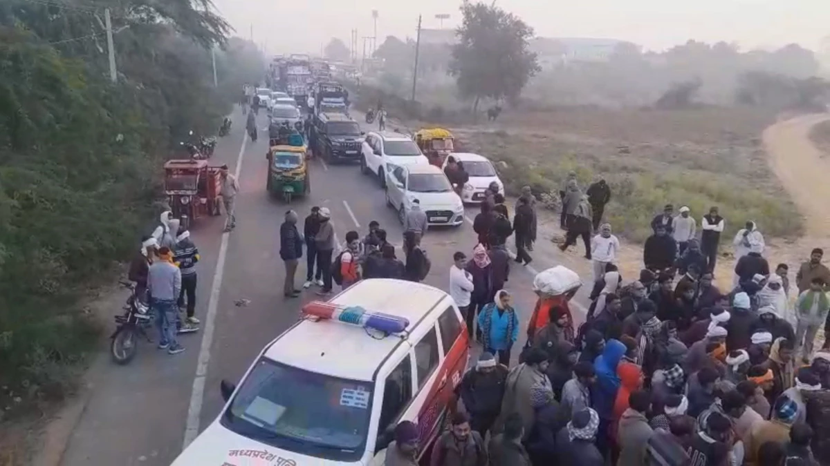 भिंड में पुलिस भर्ती की तैयारी कर रही छात्रा को ट्रक ने कुचला, छोटी बहन के साथ दौड़ लगा रही थी