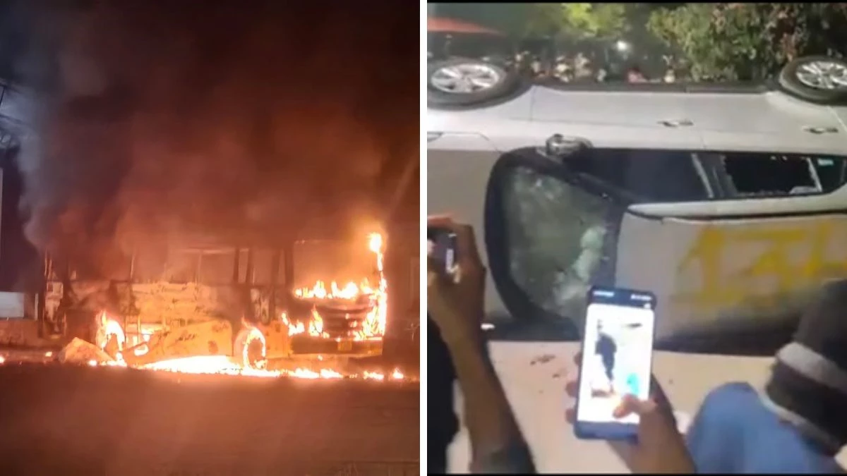 VIT University Violence: दूषित पानी-खराब खाने पर छात्रों का बवाल, कई वाहन फूंके, कमरे में मिला प्रोफेसर का शव