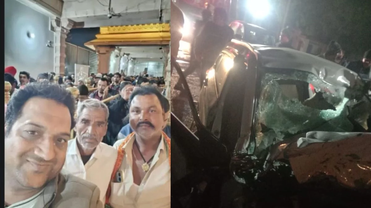 नीमच में ट्रक में पीछे से घुसी कार, 3 दोस्तों की मौत, सांवरिया सेठ के दर्शन कर लौट रहे थे