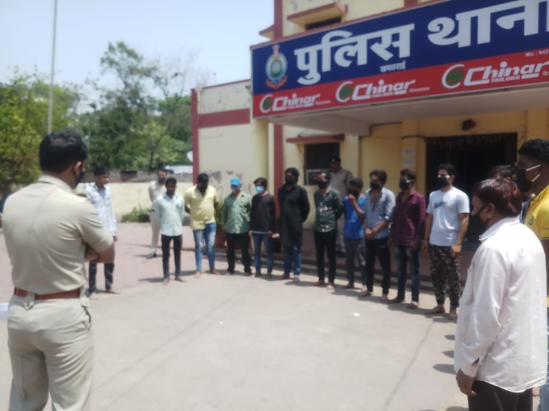 Raipur Police In Action होली के मद्देनजर गुंडे, निगरानीशुदा बदमाशों की