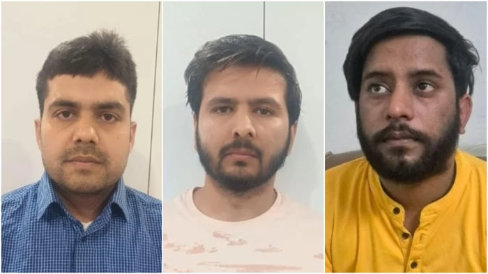 साइबर ठगी के 11 लाख रुपये को थाईलैंड व चाइना भेजने वाले सीए समेत तीन गिरफ्तार, रायपुर पुलिस ने दिल्ली से पकड़ा