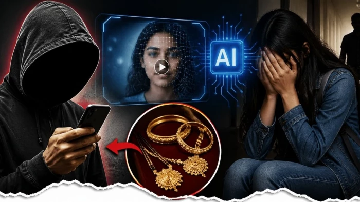 धमकाथा था नौकर- AI से वीडियो बनाकर बदनाम कर दूंगा, ग्वालियर में कारोबारी की बेटी ने डरकर दे दिए मां के गहने