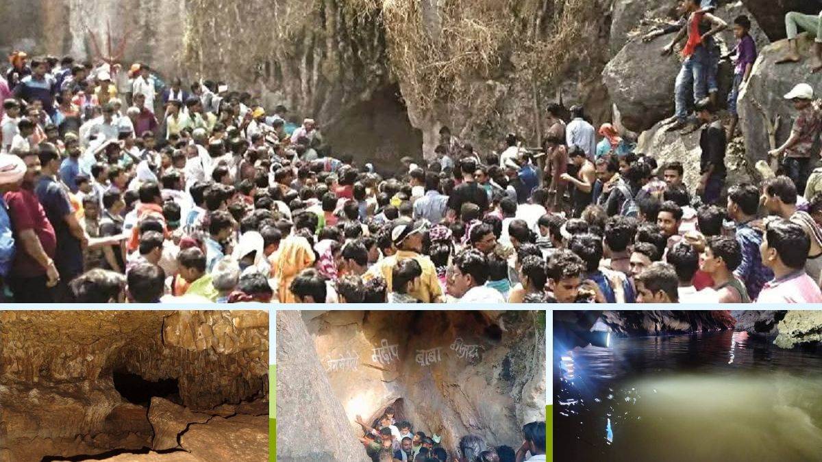 छत्तीसगढ़ की रहस्यमयी मंडीप खोल गुफा का पट खुला, 16 बार नदी पार कर यहां पहुंचते हैं श्रद्धालु