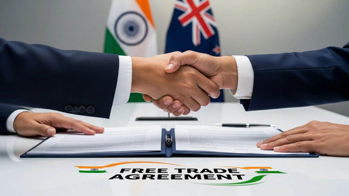 भारत-न्यूजीलैंड के बीच ऐतिहासिक FTA पर मुहर, व्यापार होगा दोगुना, चमड़ा से लेकर कपड़ा तक क्या-क्या होगा सस्ता?