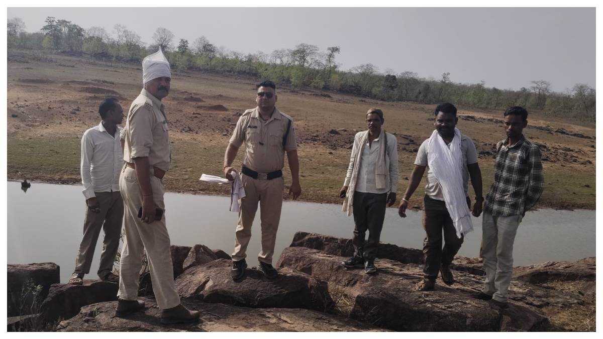 दमोह के तंदुखेड़ा में बांध किनारे शव होने की सूचना निकली अफवाह, मौके पर दिखे मगरमच्छ